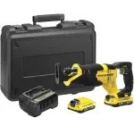 Stanley | 18V V20 Reciprocating Saw - 2 x 2.0Ah Kitbox | SFMCS300D2K-QW | 18 V