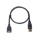 Kabelis USB 2.0 AF &ndash; AM, 0.5m