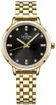 Giewont Sapphire Women&rsquo;s Watch / gold/black