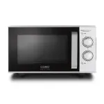 Caso | Ceramic Microwave Oven with Grill | MG 25 Ecostyle | Free standing | 900 W | 25 L | Grill | Silver