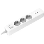 Xiaomi Power Strip 220V 20W (2C1A) 3x 220V, 2x USB-C, 1x USB-A elektros tinklo &scaron;akotuvas