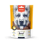 Wanpy skanėstas &scaron;unims, jautienos kepti kepsniukai, 100g