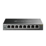 TP-LINK | Switch | TL-SG108E | Web managed | Wall mountable | Gigabit Ethernet (copper) ports quantity 8 | Power supply type External