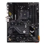 Asus | TUF GAMING B550-PLUS WIFI II | Processor family AMD | Processor socket AM4 | DDR4 DIMM | Memory slots 4 | Supported hard disk drive interfaces  SATA, M.2 | Number of SATA connectors 6 | Chipset AMD B550 | 30.5cm x 24.4cm
