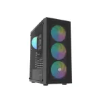 Fury PC Case | SHOBO SH8F ARGB | Midi Tower | Black