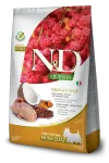 FARMINA N&D QUINOA - DOG Dry SKIN&COAT Quail&Coconut ADULT MINI 2,5 kg (pak.4)