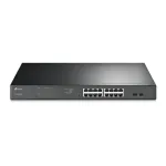 TP-LINK | Switch | TL-SG1218MPE | Web Managed | Rackmountable | Gigabit Ethernet (copper) ports quantity 16 | SFP ports quantity 2 | PoE+ ports quantity 16