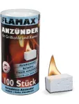 Flamax 1318116 Paraffin ignition cubes 100pcs