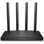 TP-LINK | AC1200 Wireless Gigabit Router | Archer C6U | 802.11ac | 300+867 Mbit/s | 10/100/1000 Mbit/s | Ethernet LAN (RJ-45) ports 4 | Mesh Support No | MU-MiMO Yes | No mobile broadband | Antenna type External | 1&times; USB 2.0