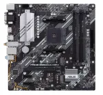 Asus | PRIME B550M-A WIFI II | Processor family AMD | Processor socket AM4 | DDR4 DIMM | Memory slots 4 | Supported hard disk drive interfaces  SATA, M.2 | Number of SATA connectors 4 | Chipset AMD B550 | microATX