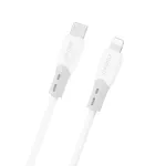 USB kabelis Dudao L25SX USB-C to Lightning 30W 2.0m baltas