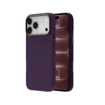 JUST MUST Leather Case with MAGSAFE for iPhone 18 Pro Burgundy