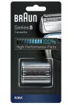 Braun | Shaver Replacement Head for Series 8, Silver | 83M