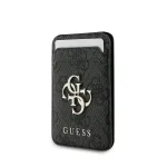 Guess 4G Metal Logo MagSafe Cardslot Stand Black