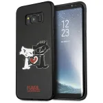Karl Lagerfeld KLHCS8LCL1BK S8 Plus G955 hardcase Choupette in love / black