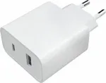 Xiaomi Mi 33W Wall Fast Charger USB / USB-A EU, Baltas