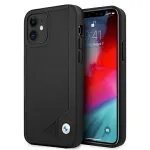 BMW BMHCP12SRCDPK Leather Deboss Hardcase for iPhone 12 mini 5,4" / black