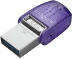 Kingston | DataTraveler | DT Micro Duo 3C | 256 GB | USB Type-C/Type-A | Purple
