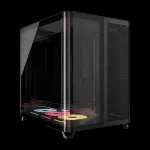 Corsair AIR 5400 LX-R RGB iCUE LINK Midi Tower Black