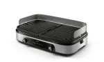 Philips HD6222/90 Table Grill, Black/Stainless Steel | Philips