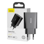 Įkroviklis Baseus Speed Mini 1x USB-C 3