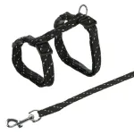 Trixie Kačiukų petne&scaron;os su pavadėliu, atspind., 27-45cm/10mm, 1.3m