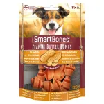 SmartBones Peanut Butter Bones skanėstai su rie&scaron;utų sviestu mažų veislių &scaron;unims, 8 vnt.