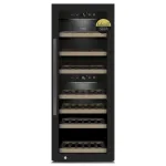 Caso | Smart Wine Cooler | WineExclusive 38 | Energy efficiency class G | Showcase | Free standing | Bottles capacity 38 bottles | Cooling type Compressor technology | Black