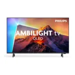 Philips 4K QLED Ambilight TV | 55PQS8611/12 | 55" | Smart TV | TITAN OS | UHD | Black