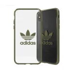 Adidas OR Clear Case - Bumper for Apple iPhone X / XS Green