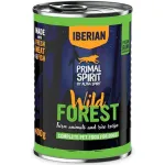 PRIMAL Iberian Wild Forest konservas &scaron;unims 400g (6)