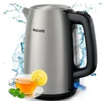 Philips | Kettle | HD9351/90 | Electric | 2200 W | 1.7 L | Stainless steel | 360&deg; rotational base | Stainless steel