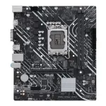 Asus | PRIME H610M-K D4 | Processor family Intel | Processor socket LGA1700 | DDR4 DIMM | Memory slots 2 | Supported hard disk drive interfaces SATA, M.2 | Number of SATA connectors 4 | Chipset Intel H610 | mATX