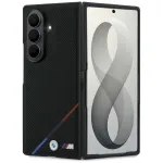 BMW M Leather Case Perforated Tricolor Stripe Metal Logos MagSafe for Samsung Galaxy Z Fold8 Ultra