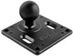 RAM 3 5/8" SQ. 75 MIL. VESA BASE W/ BALL