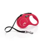 FLEXI New Classic Tape raudonas pavadėlis S-5m iki 15kg