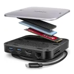 AXAGON USB-C 10Gbps UFO 9in1 Hub | HMC-UFO
