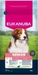 Eukanuba Life Care Senior S/M sausas maistas senyviems &scaron;unims su ėriena ir ryžiais, 3 kg