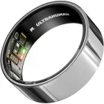 Ultrahuman | Ring Air | Space Silver | Size 12 | Smart Ring