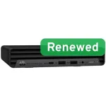 HP Renewed Grade B | EliteDesk 800 G6 | Intel Core i5 | i5-10500T | 16 GB | SSD | 256 GB | Intel UHD Graphics | Wi-Fi | Windows 11 Pro