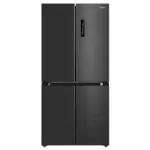 Midea Refrigerator | MDRF632FIE45 | Energy efficiency class E | Free standing | Side by Side | Height 177.5 cm | No Frost system | Fridge net capacity 305 L | Freezer net capacity 168 L | Display | 35 dB | Dark Inox