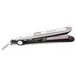 Rowenta Hair straightener | Premium Care SF7460F0 | Ionic function | Display LED display | Temperature (max) 200 &deg;C | Temperature (min) 130 &deg;C | Number of heating levels 4 | White/Pink