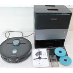 SALE OUT. Cecotec Conga X70 Robotic vacuum cleaner, dust and water base | Cecotec Conga X70 | Robot Vacuum Cleaner | Operating time (max) 240 min | Wet&Dry | 5200 mAh | 15000 Pa | Black | USED | 22 month(s)
