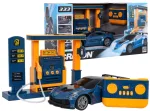 RoGer R/C Vehicle Sports Car with remote control + gas station