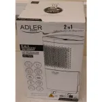 SALE OUT. Adler AD 7917 Air Dehumidifier, 200 W, Free standing, White DAMAGED PACKAGING | SALE OUT. Adler | Air Dehumidifier | AD 7917 | Power 200 W | Suitable for rooms up to 60 m&sup3; | Water tank capacity 2.2 L | White | DAMAGED PACKAGING