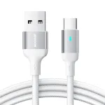 USB kabelis Joyroom S-UC027A10 USB to Type-C 3A 1.2m baltas