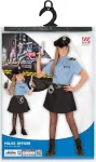 Ecost prekė po grąžinimo Widmann - vaikų kostiumas policininkė, uniforma, policija, karnavalinis kos