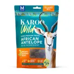 Karoo Wild skanėstai &scaron;unims su antilope ir raudonėliais, 113g