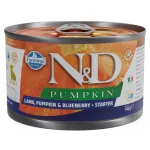 FARMINA N&D PUMPKIN - DOG Wet Lamb Pumpkin&Blueberry STARTER MINI 140 g (pak.6)