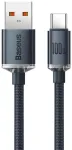Baseus Crystal USB - USB-C laidas 100W 1.2m - Juodas